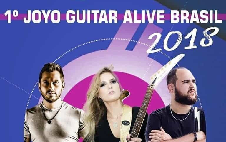 Joyo apresenta o 1º GUITAR ALIVE BRASIL 2018
