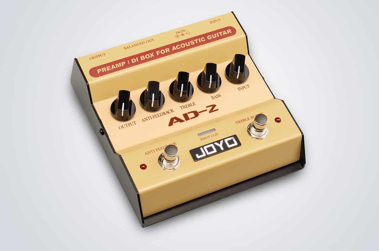 AD-2 Acoustic guitar pedal preamp/DI